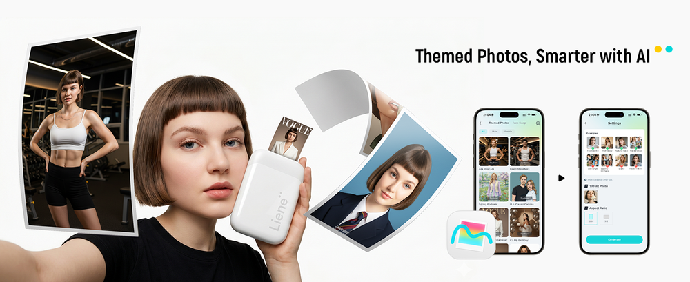 Liene 3″ Photo Printer detail 1