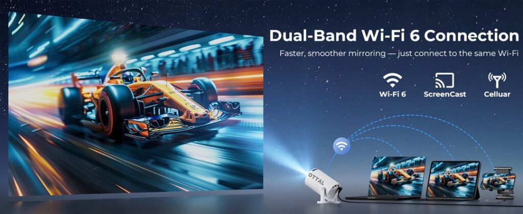 OTTAL Smart Projector Pro+ detail 3