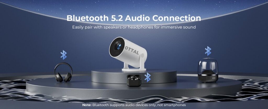 OTTAL Smart Projector Pro+ detail 4